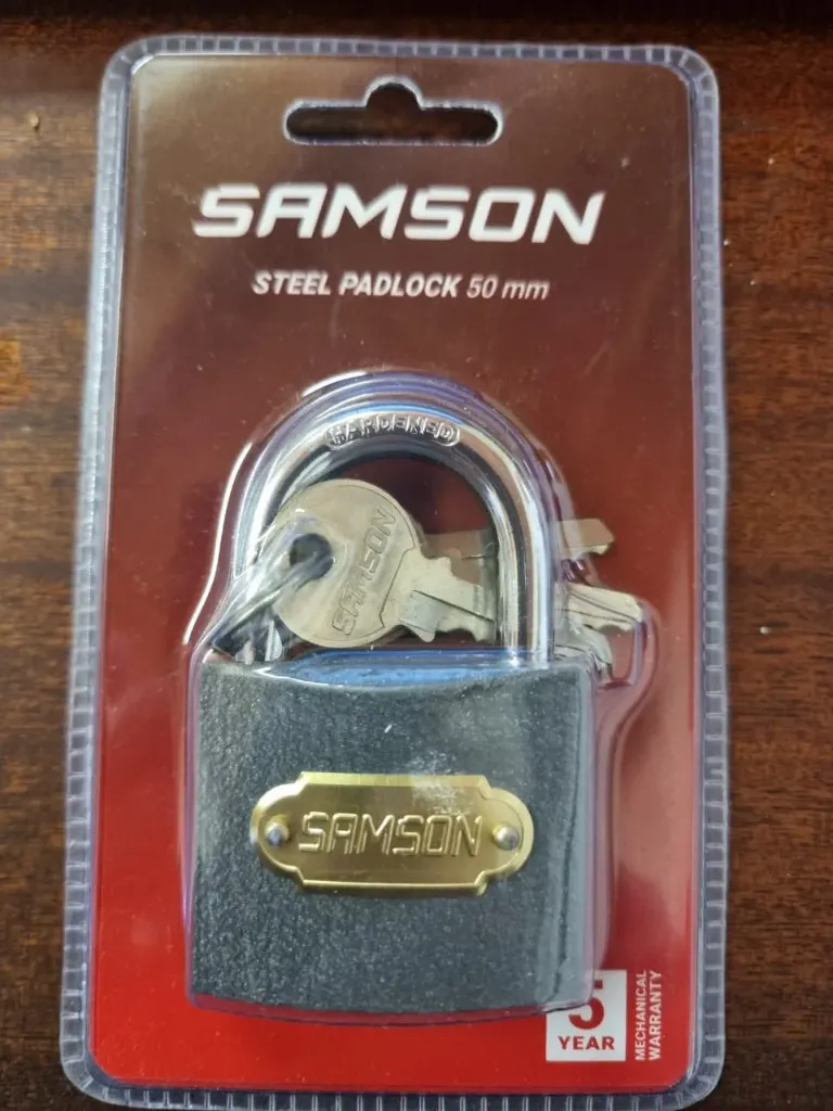 [SWC02] Samson Steel Padlock 60 mm