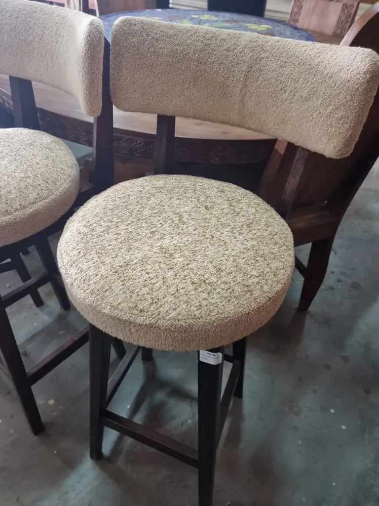 Cream Bar Chair